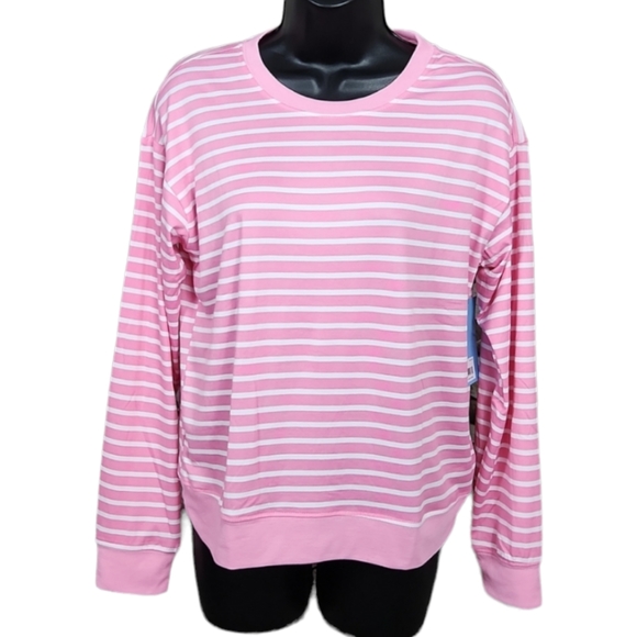 Draper James Striped Lounge Top - Picture 3 of 8